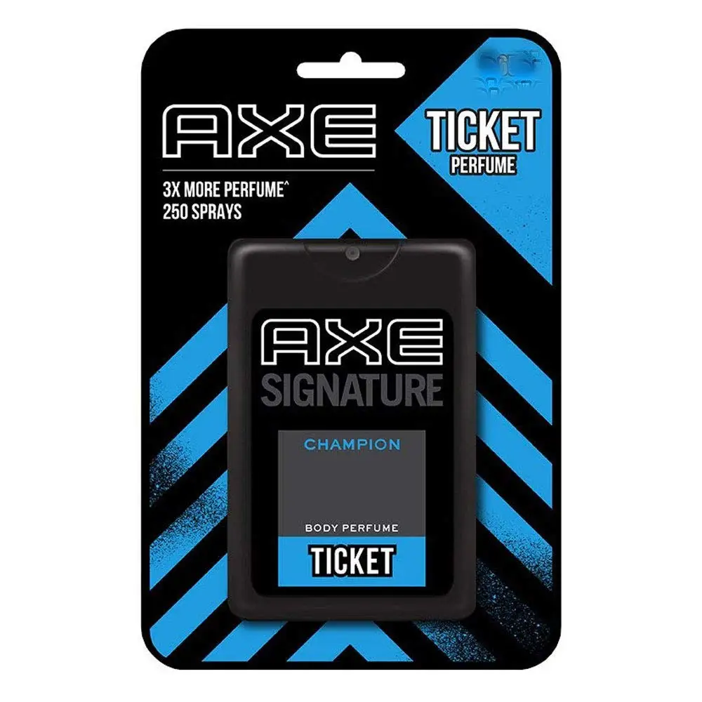 Axe Sig Body Perfume Champion 17 ml ticket Pocket Perfume